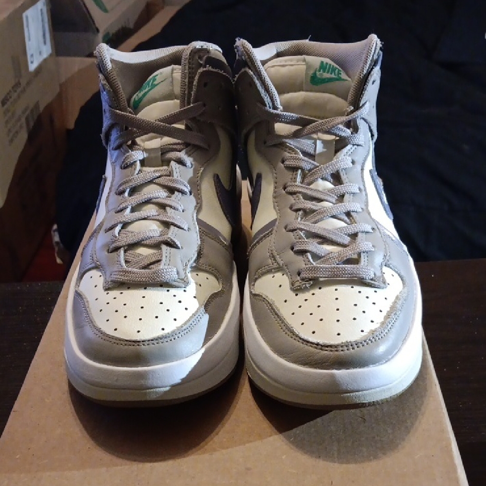 Nike Dunk High Up Iron Purple Womens 7.5 EUC - Picture 4 of 9